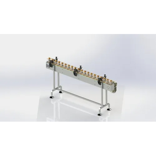 Stainless Steel Curved Slat Chain Conveyor