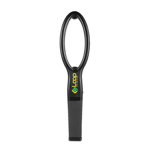 Hand Held Metal Detector - ABS Material, Waterproof Design, Black Color | 2-Year Warranty, High Functionality, Alarm Sound, Battery Powered