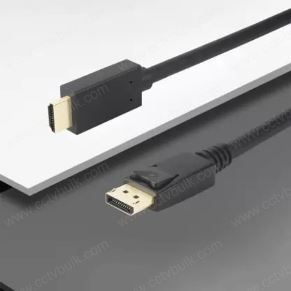 Black Dp To Hdmi Cable