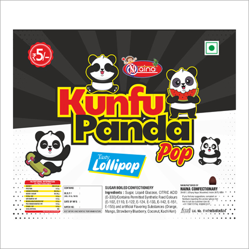 Piece Kunfu Panda Lollipop