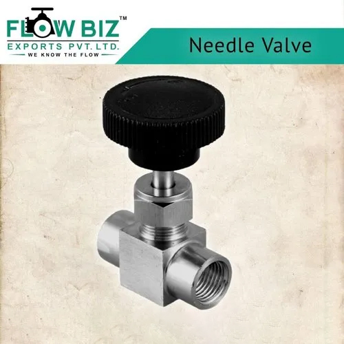 Silver Screw End Needle Valve