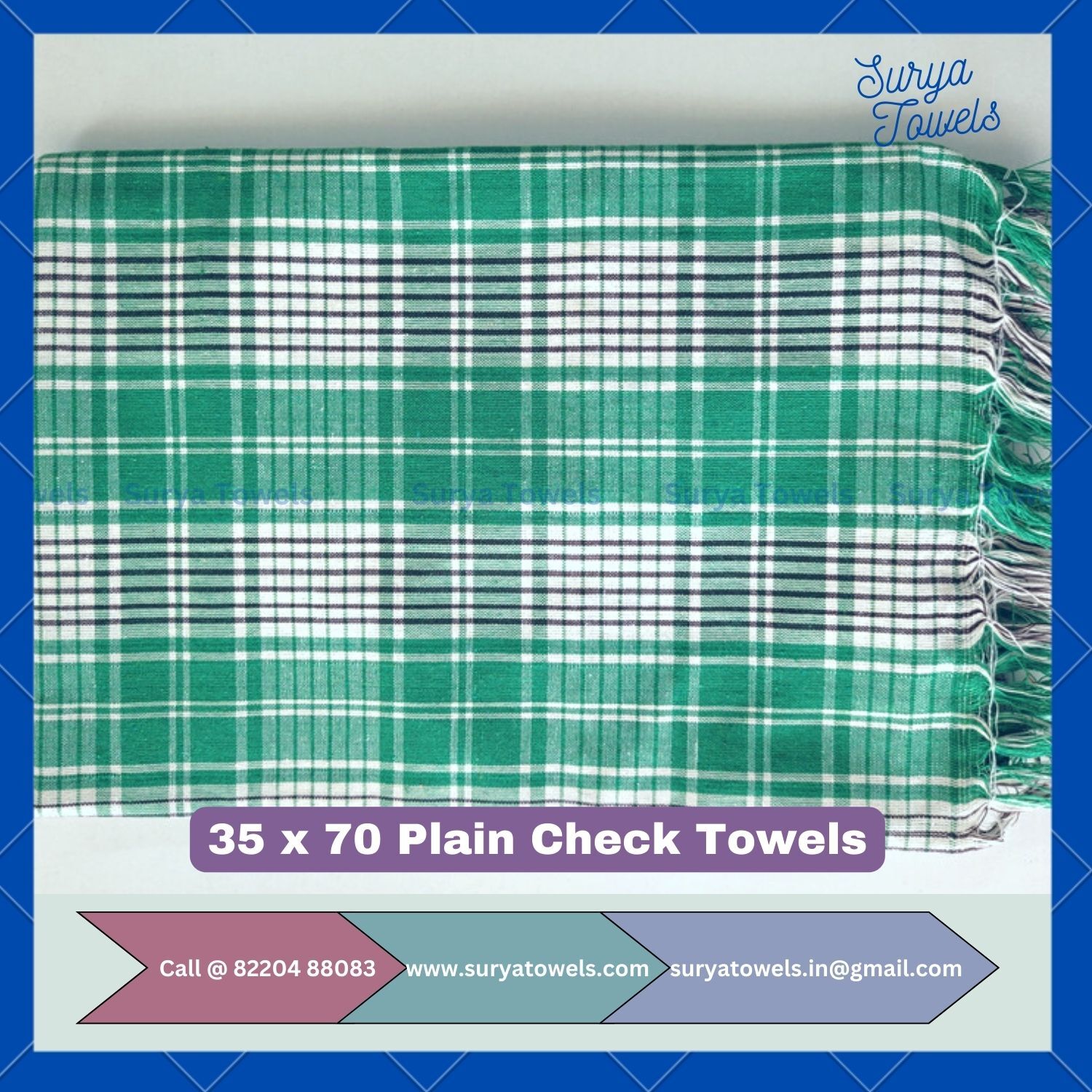 Cotton Bath Towels - 35x70 Inches, Multi Color Variants | Quick Dry, Moisture Absorbent, Customizable Design