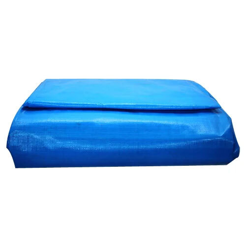 Blue Hdpe Tarpaulin Sheet - Single Layer, Various Sizes Available | Waterproof, Ideal For Camp Tent Usage