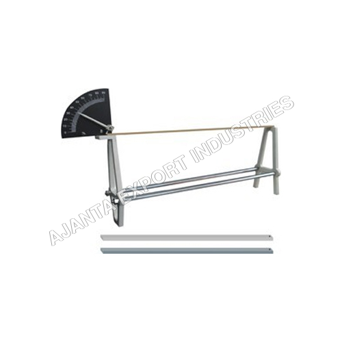 Expansion Apparatus - Cast-Iron Uprights 18 cm, Nickel Plated Rods with Friction Pointer, Stainless Steel, Laboratory Use, Weight 5-7 kg, Includes Aluminium, Brass, and Iron Expansion Bars