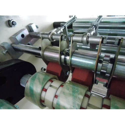 Supper Clear Bopp Adhesive Tape Slitting Machine - Automatic Operation, Electric Power Source | Enhanced Efficiency & Precision