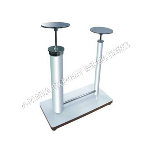 Fluid Pressure Demonstration Apparatus - Brass Tubes with Pistons, Wooden Base Mount , 2-8 kg Laboratory Equipment