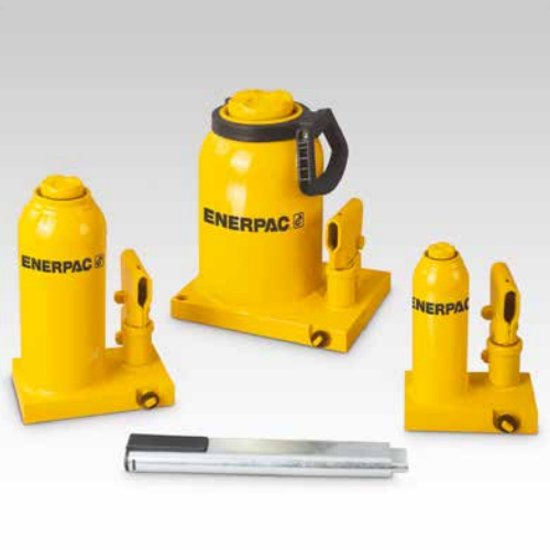 Yellow Industrial Steel Bottle Jacks