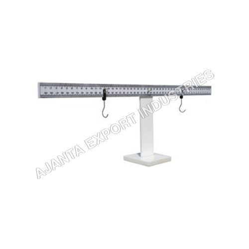 Lever Apparatus - Wood and Steel, 50-0-50 Graduated Meter with Dual 50 gms Hangers