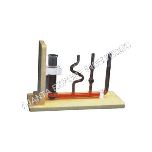 Liquid Level Apparatus - Glass and Wood Composition | For Laboratory Use, Weight 2-5 Kilograms