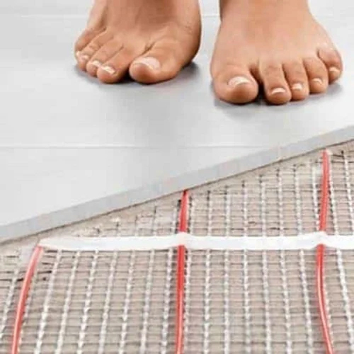 Electrical Underfloor Heating Mats - Color: White