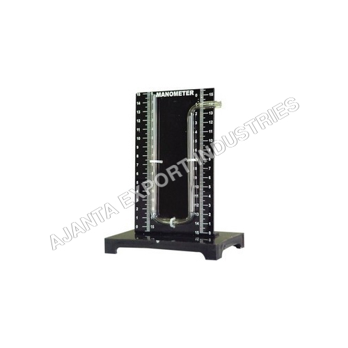 लकड़ी और कांच का मैनोमीटर