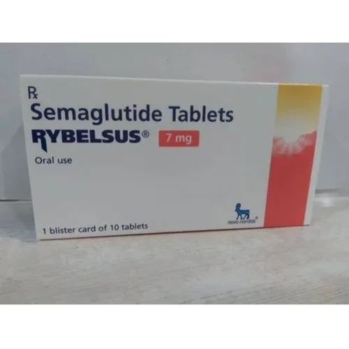 Rybelsus Tablet - 7 mg Dosage, 10x10 Tablet Strip | Effective Type 2 Diabetes Management, Quality Assurance, Expert Guidance