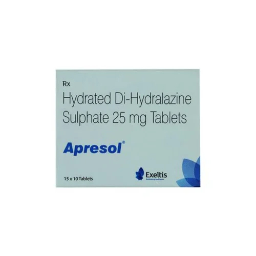 Apresol Tablet (Hydrated Di-Hydralazine) - Storage Instructions: Keep Dry & Cool Place