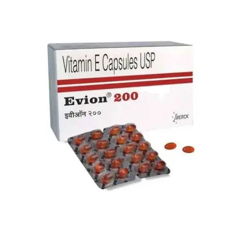 एवियन 200 कैप्सूल सामग्री: विटामिन ई