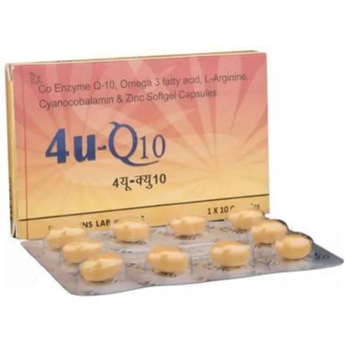 हर्बल मेडिसिन 4u Q10 कैप्सूल