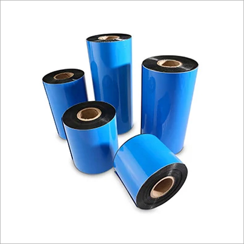 Wax Resin Ribbons - Wax Resin, 0.6-0.9 Mm Thickness, Color Options: Black, Blue, Red, Yellow, White | Industrial Use, For Reliable Printing