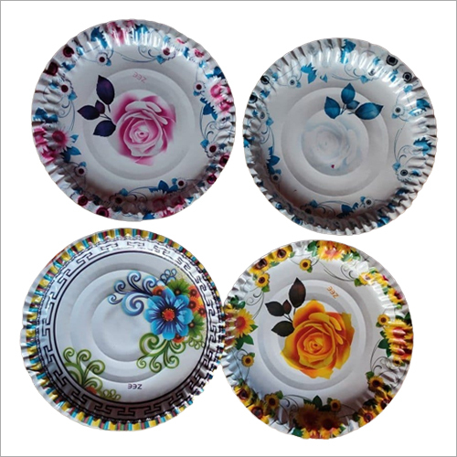 Fancy Paper Plate - Color: White