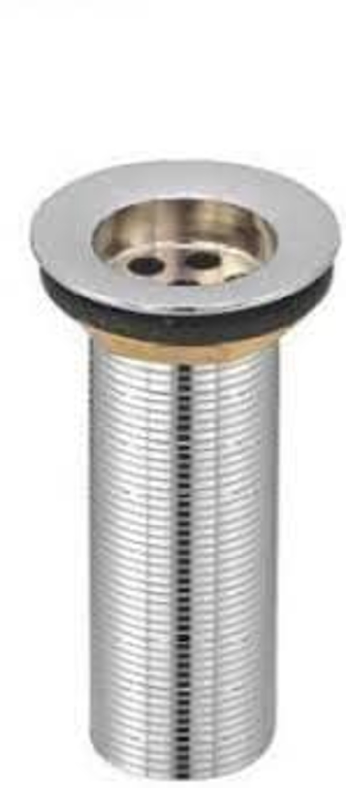 Waste Coupling - Stainless Steel, 1-1/4 Inch Round Shape | Silver Color