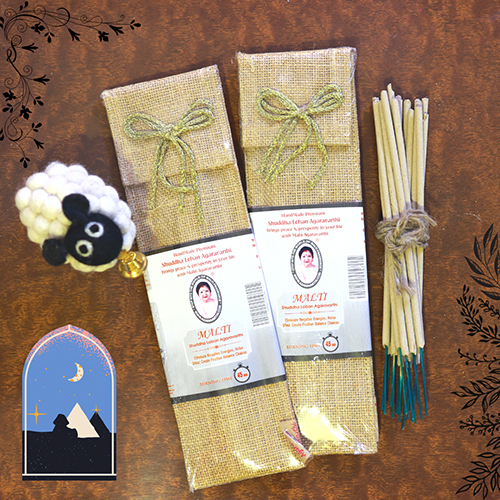 Shuddha Loban Incense Stick - Bamboo Material, Various Sizes Available | Non-toxic, Natural For Prayers And Meditation, Aromatic Resin With Purifying Properties
