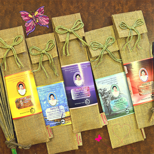 Indian Combo Pack Of 5 Premium Incense Sticks