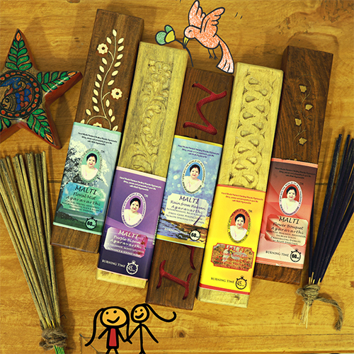 Eco-friendly Combo Pack Of 5 Incense Sticks