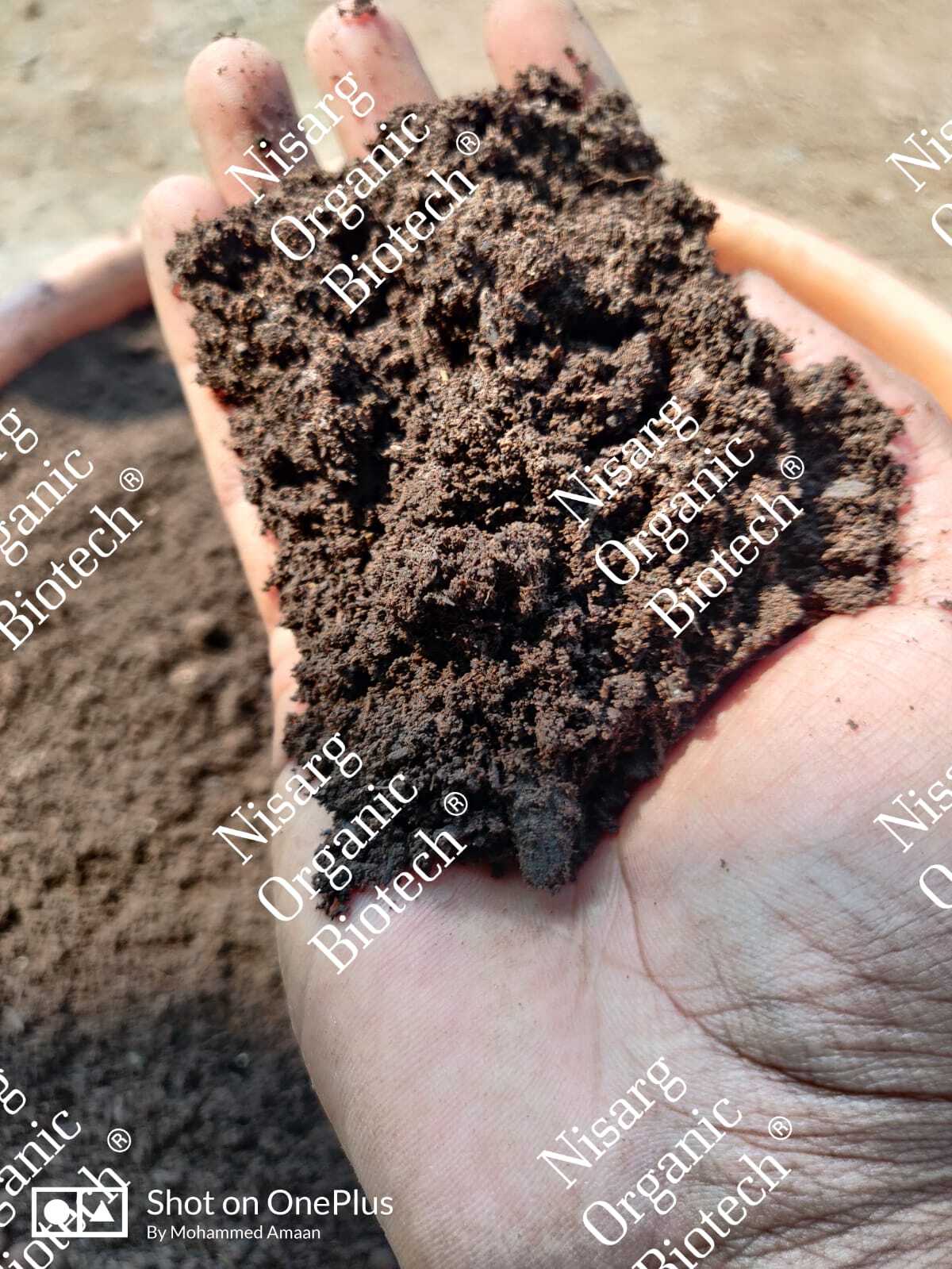 Organic Fertilizer Cow Dung Compost - Color: Black