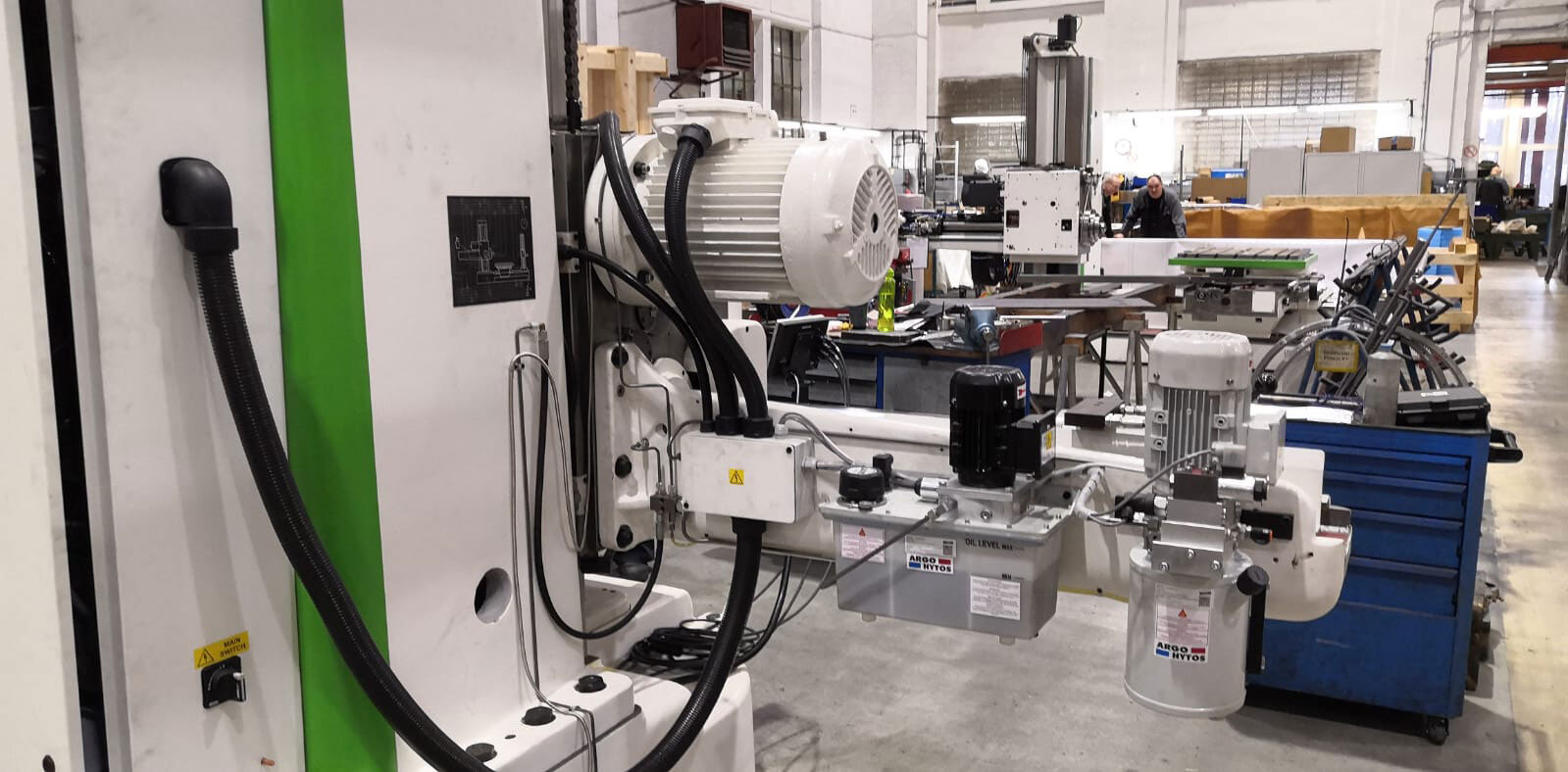 Horizontal Boring Machine Tos W100 A - 6020 X 3000 X 3500 Mm, 100 Mm Spindle Size, 15 Kva Power Consumption, Automatic Operation, Self-lubricating Guide Ways