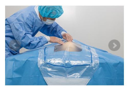 Non Woven Craniotomy Drape -E-911