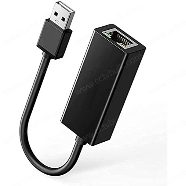 Usb 2.0 To Lan - Black, Usb Female To Lan Male | Compatible With Windows, Linux, Mac Os, 10/100 Mbps Auto-switching, Ieee 802.3 Compliant