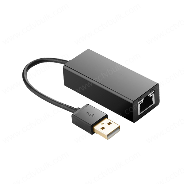 Usb 2.0 To Lan - Black, Usb Female To Lan Male | Compatible With Windows, Linux, Mac Os, 10/100 Mbps Auto-switching, Ieee 802.3 Compliant