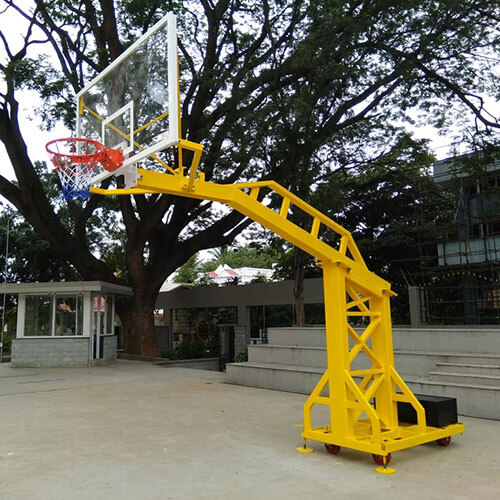 Movable Basketball Pole - Color: Various Colors