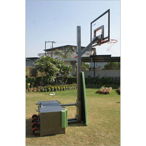 Movable Basketball Pole - Color: Various Colors