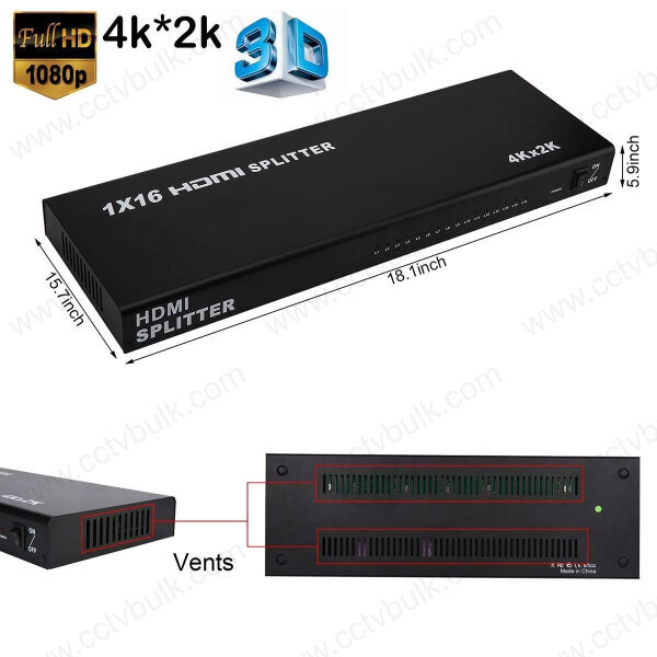 Hdmi Splitter True 4k 1 X 16 1y Application: Complete Solution For Noise