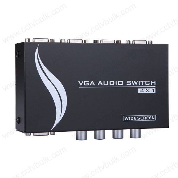 Black Vga Switch 4 Port