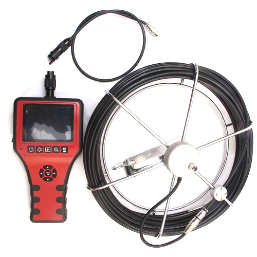 Red And Black 5.5mm Video Borescope With 3 Meter