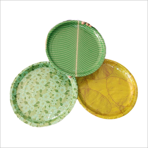 Fancy Paper Plate - Color: White