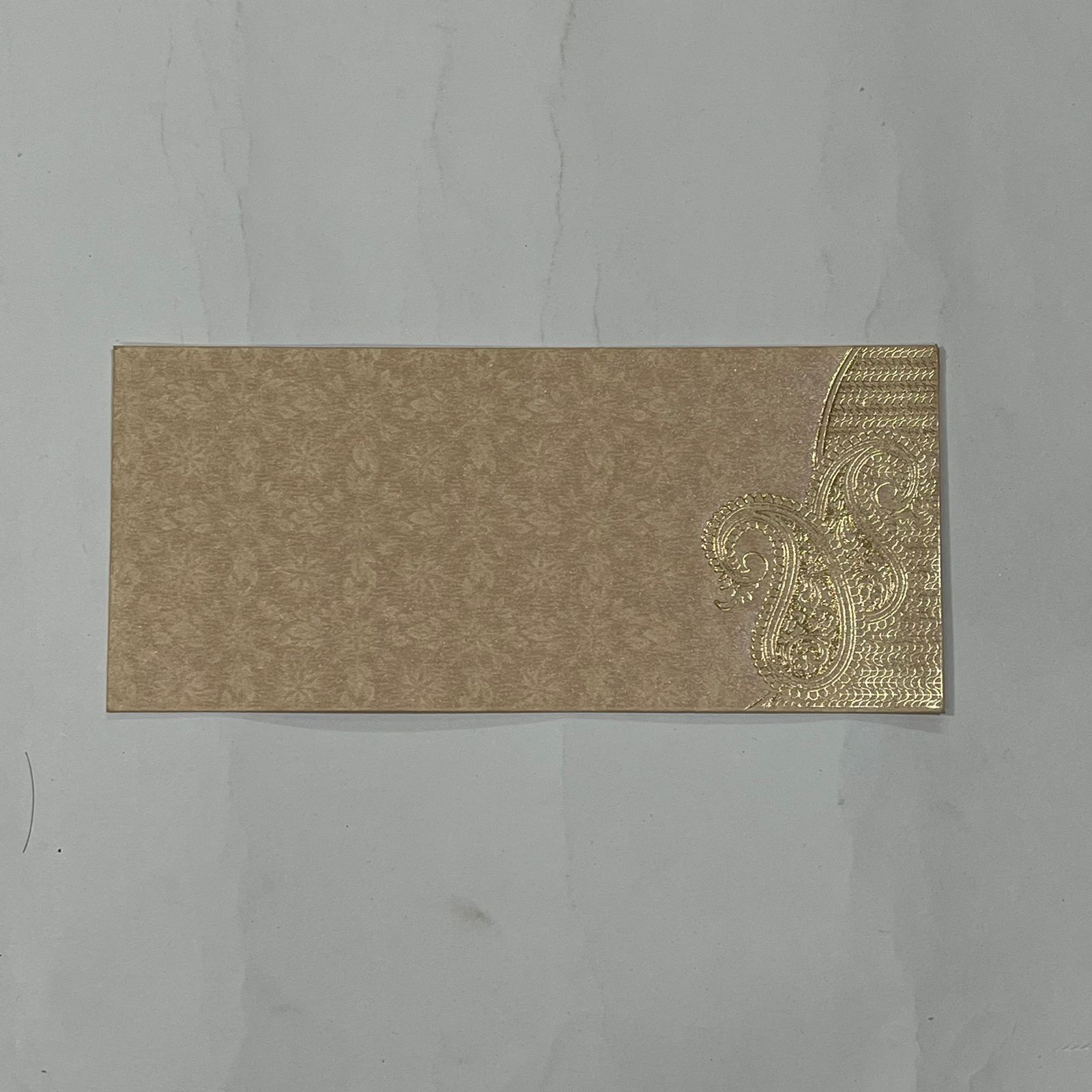 Metalic Envelopes - Paper Material, Elegant Metallic Design, Maroon, Peach, White, Dusky Brown, Cream Colors, Thread Closure For Secure Use