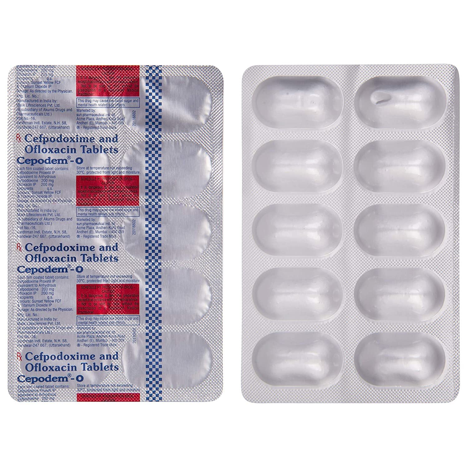 Cefpodoxime And Ofloxacin Tablets - Drug Type: General Medicines