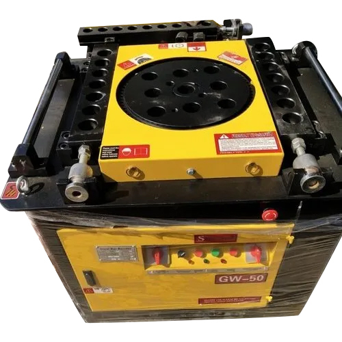 ब्लैक Gw50 बार बेंडिंग मशीन