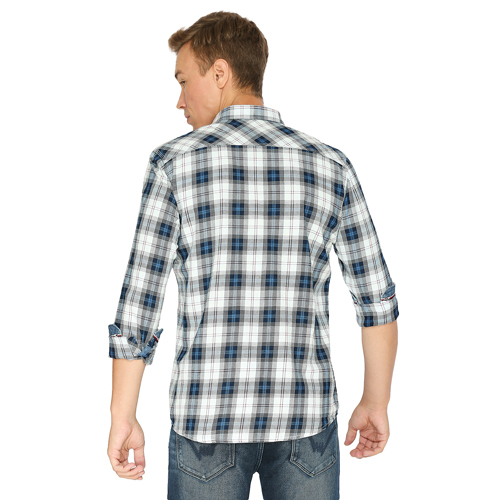 Mens Casual Shirt - Cotton, Customized Size, Different Available Colors - Washable, Plain Design