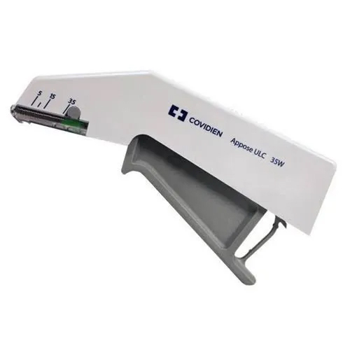 Skin Stapler 35w Covidien - Disposable Plastic, 6.5mmx4.7mm Size, White Color | Portable For Hospital Use, 100 Staple Pack