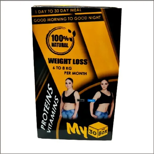 स्क्वायर प्रोटीन पैकिंग बॉक्स