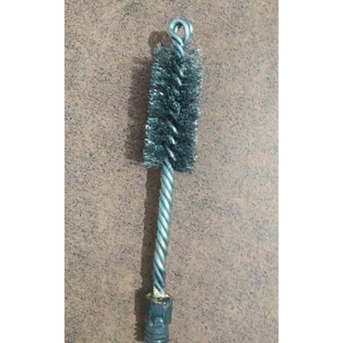 Ms Spiral Brush - Ms Construction, Cylindrical Shape , Durability And Versatility For Industrial Cleaning Of Pipes And Tubes