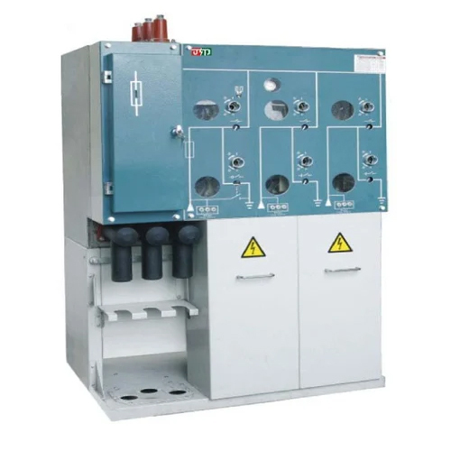 Industrial Ring Main Unit - Mild Steel, 11 kV | 1250 Amp Rated, IP65 Protection, Powder Coated Finish, White Color, 50 MHz Frequency