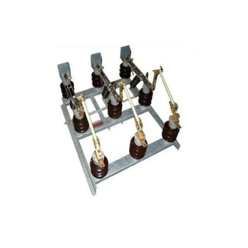 सिल्वर-ब्राउन ट्रिपल पोल एयर ब्रेक स्विच