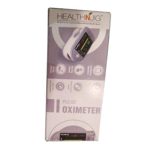 Fingertip Pulse Oximeter - Plastic, Digital Display, High SpO2 Resolution, High Accuracy | Audio Alarm, Battery Powered