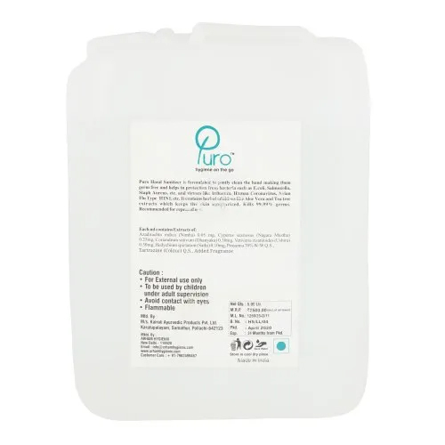 Vanila Hand Sanitizer Age Group: Suitable For All Ages