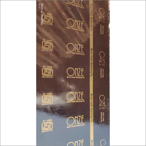 Onze Black Shuttering Plywood Usage: Indoor