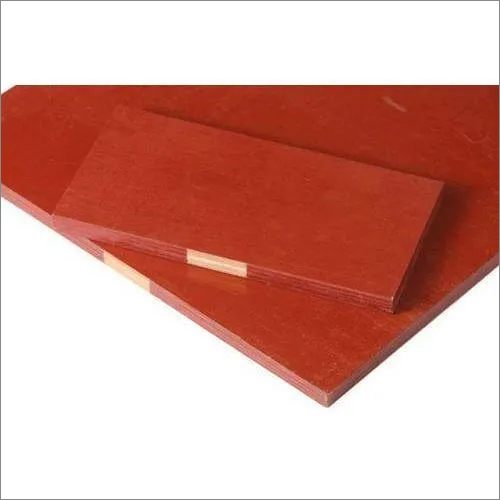 Film Faced Shuttering Plywood - 8x4 Feet, 12mm Thickness, Red Color | Waterproof, Smooth Surface, Phenolic Resin Coated
