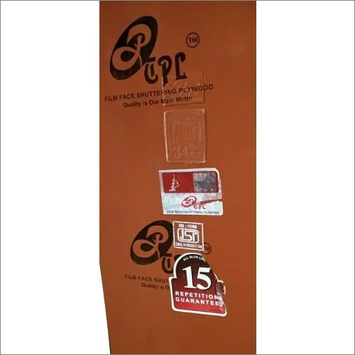 Ptpl Shuttering Plywood - Hardwood, 8 X 4 Feet, 12 Mm Thickness, Isi Marked | Features Indoor/outdoor Usage, Reusable Up To 15 Times